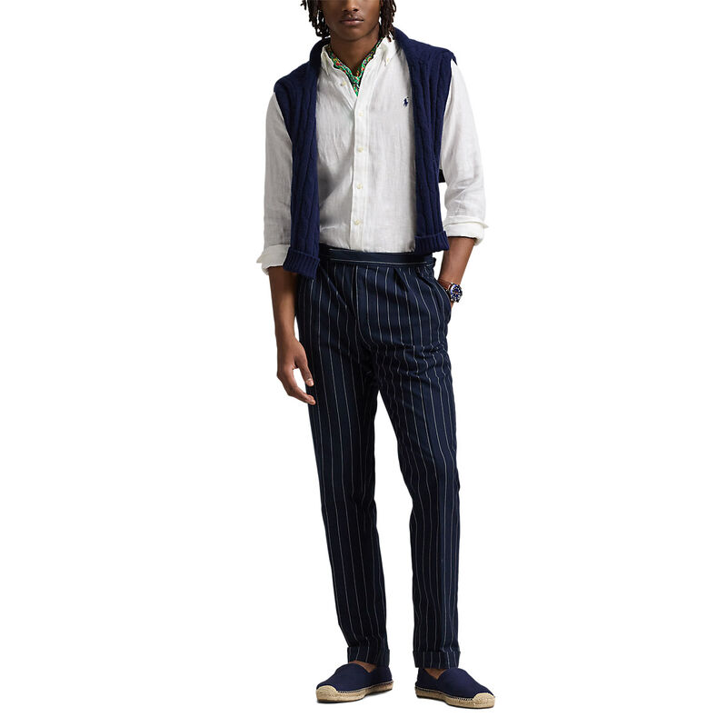 Polo Ralph Lauren Custom Fit Linen Shirt image number 3